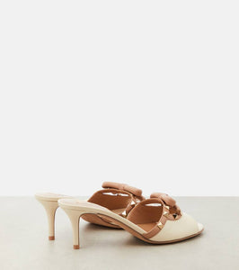 Valentino Garavani Rockstud patent leather mules