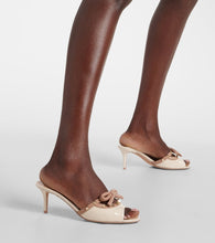Valentino Garavani Rockstud patent leather mules