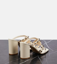 Valentino Garavani Rockstud 90 leather mules