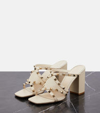 Valentino Garavani Rockstud 90 leather mules