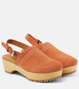 See By Chloe Pheebe suede clogs