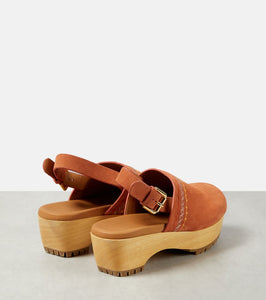 See By Chloe Pheebe suede clogs