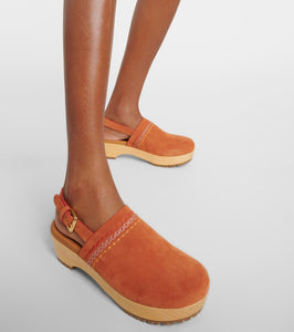 See By Chloe Pheebe suede clogs