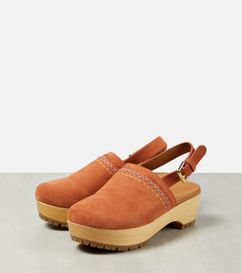 See By Chloe Pheebe suede clogs