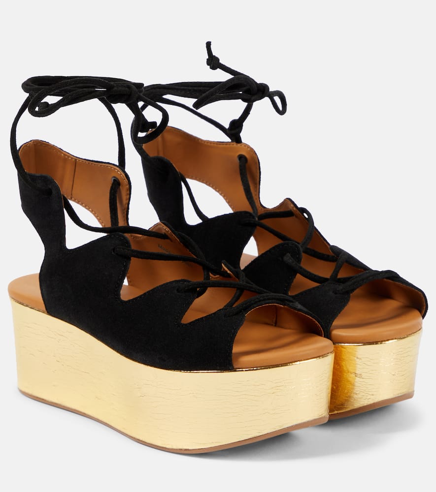 See By Chloe Liana 70 suede platform sandals