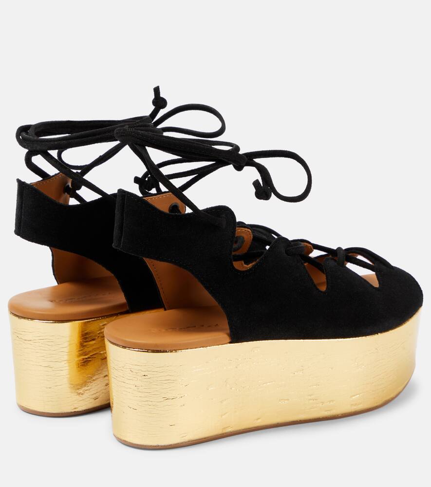 See By Chloe Liana 70 suede platform sandals