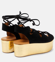 See By Chloe Liana 70 suede platform sandals