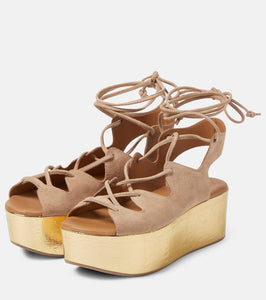See By Chloe Liana 70 suede platform sandals