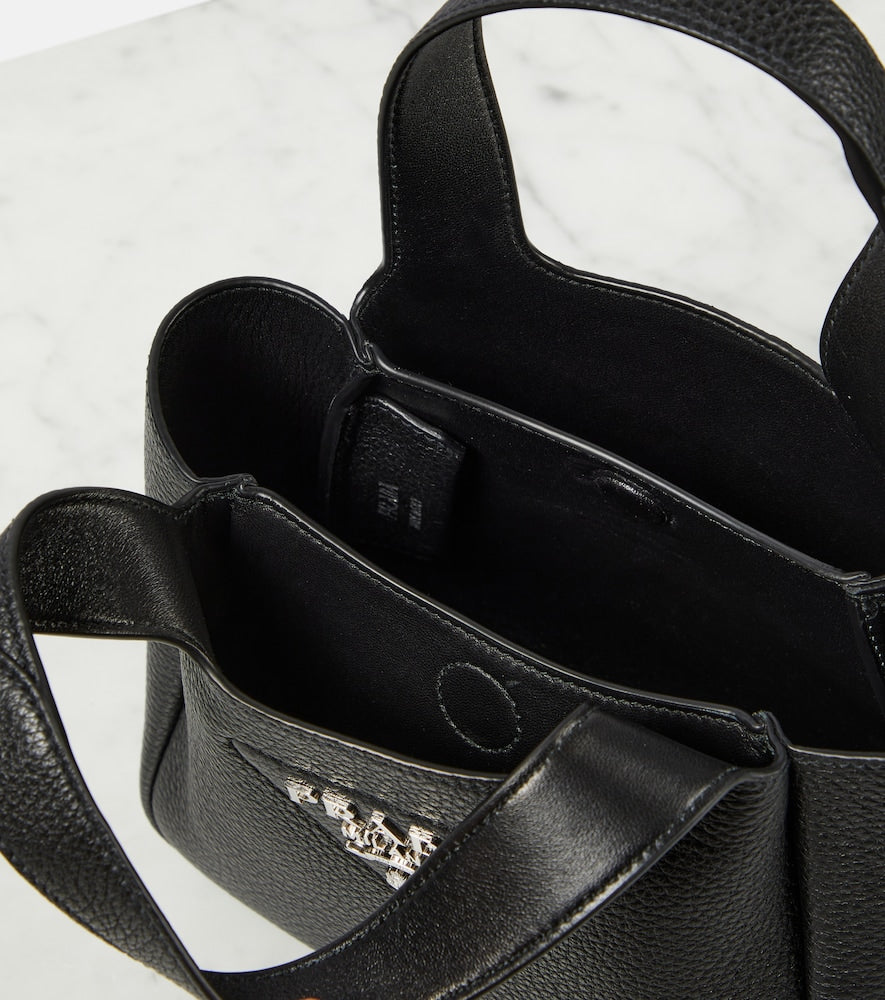 Prada Flou Small leather tote bag