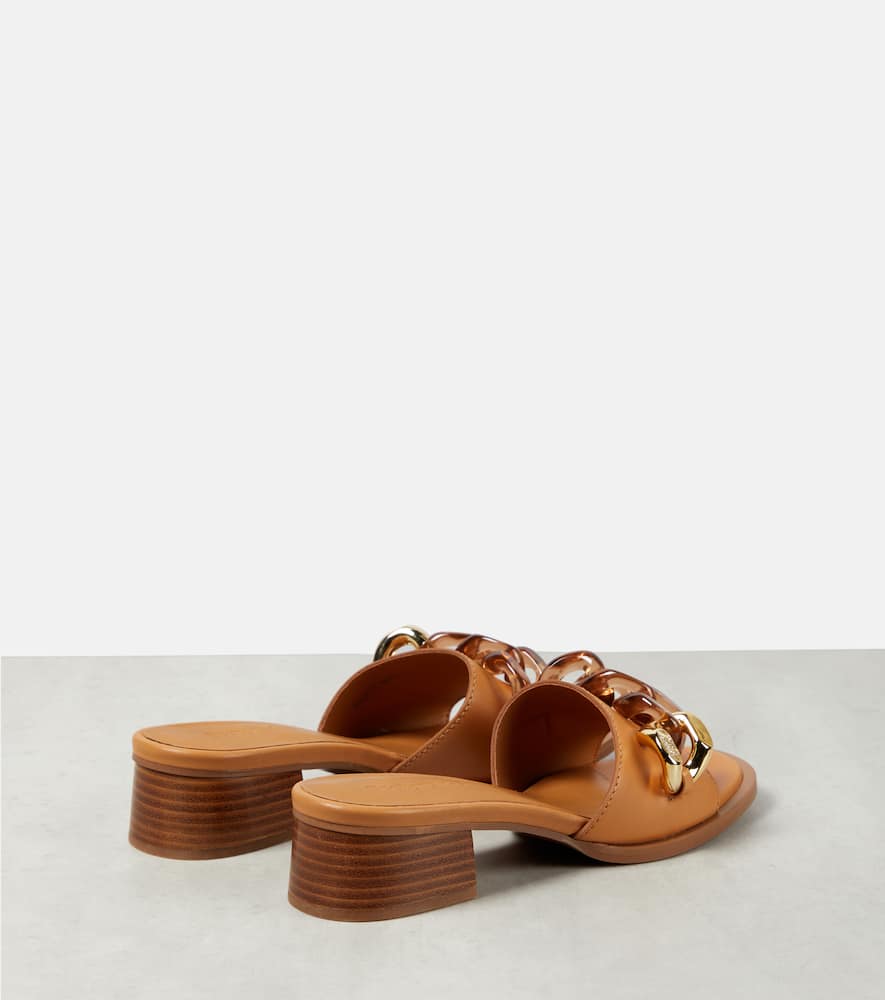 See By Chloe Embellished leather mules