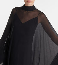 Taller Marmo Mrs Ross Spirito fringed silk kaftan