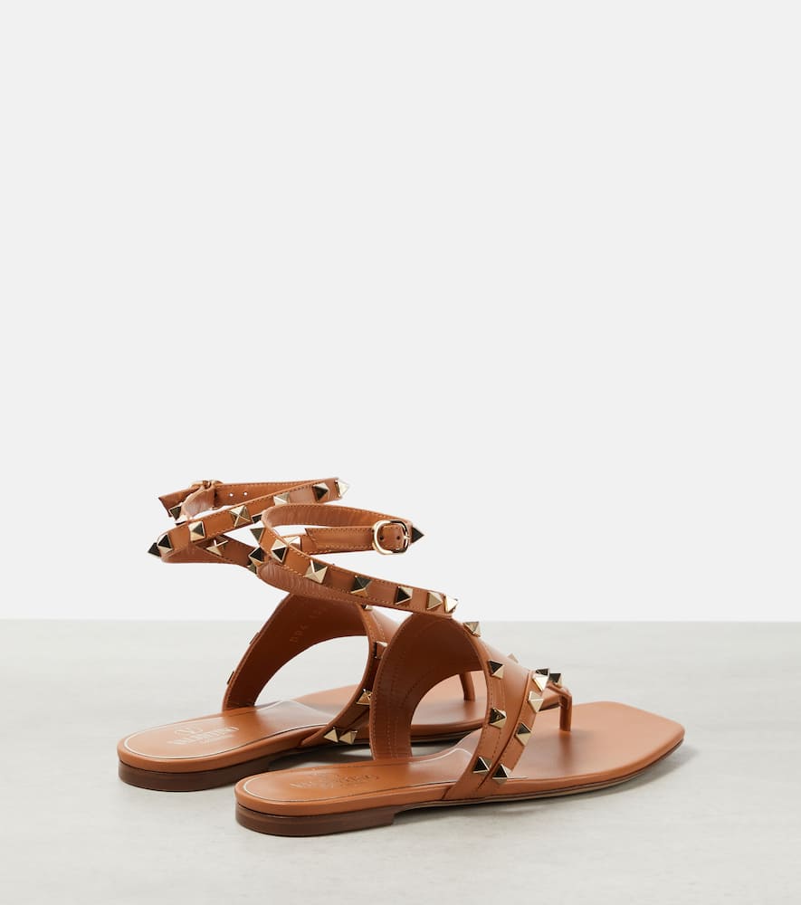 Valentino Garavani Rockstud leather thong sandals