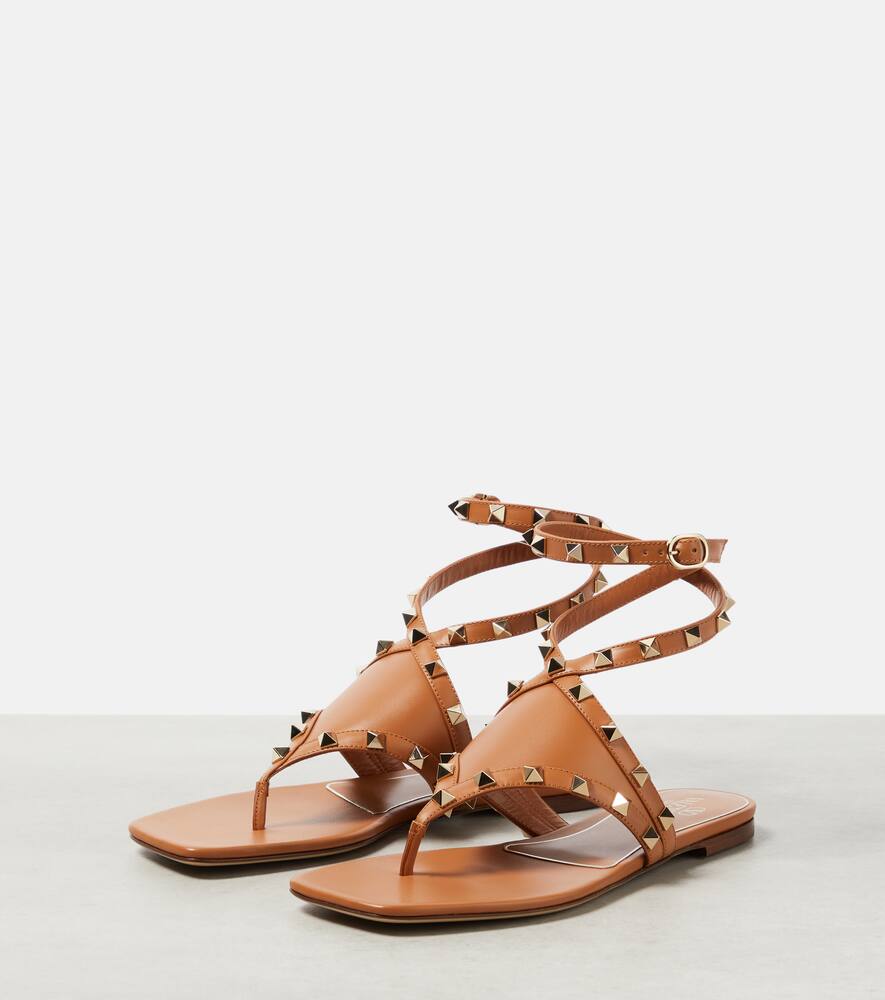 Valentino Garavani Rockstud leather thong sandals