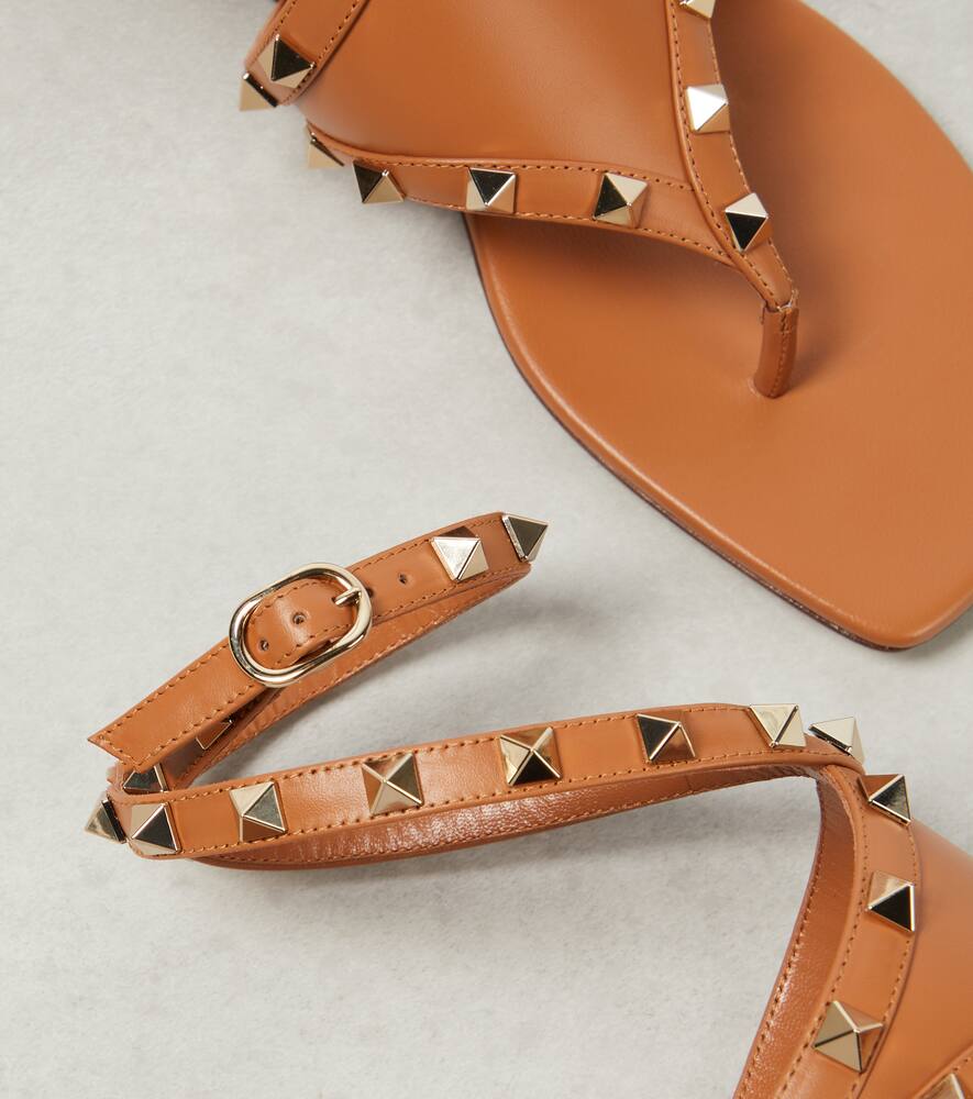 Valentino Garavani Rockstud leather thong sandals