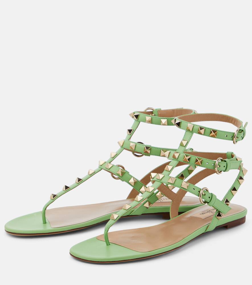 Valentino Garavani Rockstud leather thong sandals
