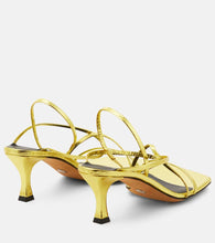 Proenza Schouler 60 leather slingback sandals