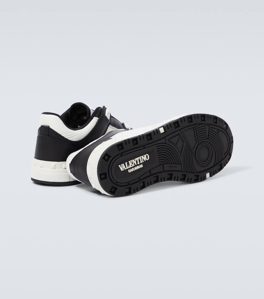 Valentino Garavani Freedots leather low-top sneakers