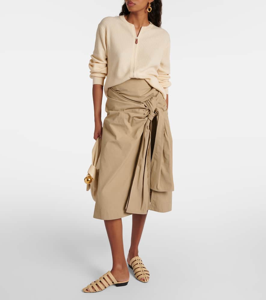Loro Piana Kaede leather mules