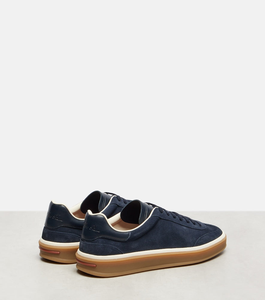 Loro Piana Tennis Walk suede sneakers