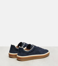 Loro Piana Tennis Walk suede sneakers
