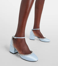 Mach & Mach Audrey 55 embellished satin pumps