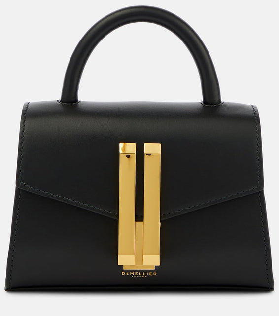 DeMellier Nano Montreal leather shoulder bag. Shop DeMellier Shoulder Bags for women now.