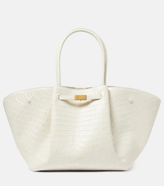 DeMellier New-York croc-effect leather tote bag. Shop DeMellier Tote Bags for women now.