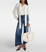 DeMellier New-York croc-effect leather tote bag