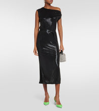 Rene Caovilla Embellished satin slingback pumps
