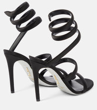 Rene Caovilla Margot embellished satin sandals