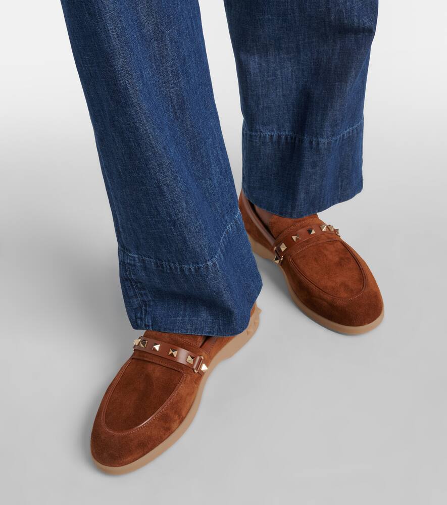 Valentino Garavani Leisure Flows suede loafers