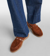 Valentino Garavani Leisure Flows suede loafers