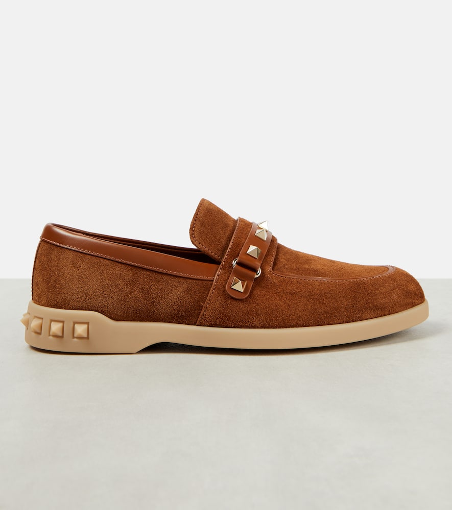 Valentino Garavani Leisure Flows suede loafers
