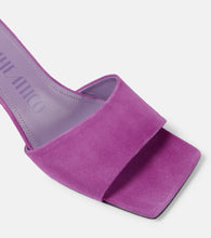 The Attico Cheope 60 suede mules