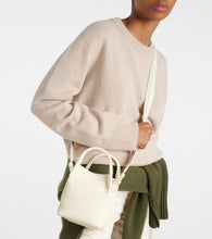 Loro Piana Bale Micro leather tote bag