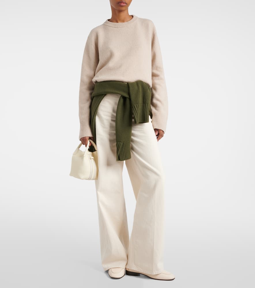 Loro Piana Bale Micro leather tote bag