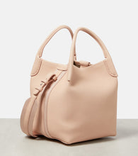 Loro Piana Bale Small leather tote bag