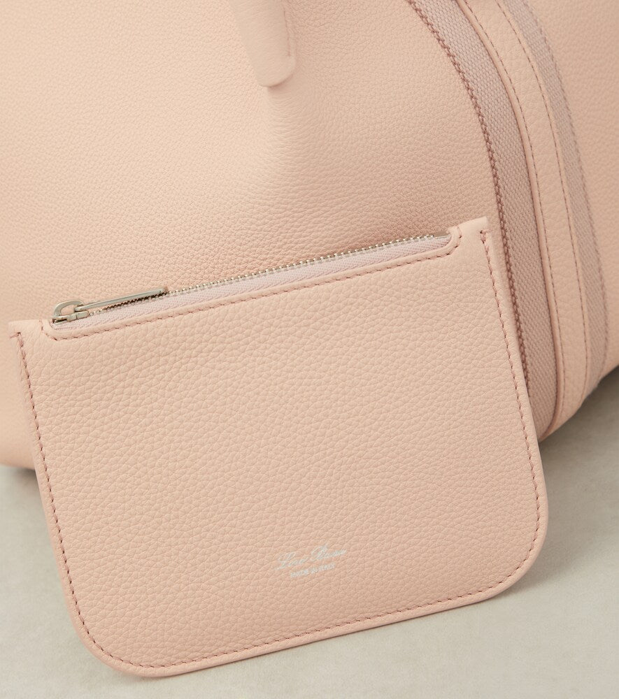 Loro Piana Bale Small leather tote bag