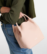 Loro Piana Bale Small leather tote bag