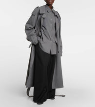 The Row Canvas high-top sneakers