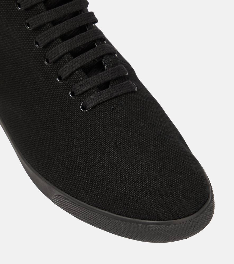 The Row Canvas high-top sneakers