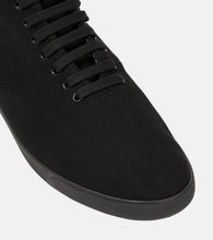The Row Canvas high-top sneakers