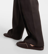 The Row Beck leather mules