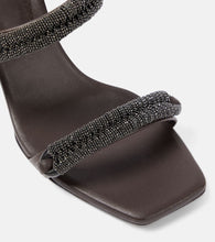Brunello Cucinelli Leather wedge sandals