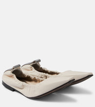 Brunello Cucinelli Leather ballet flats - Brunello Cucinelli 皮革芭蕾平底鞋