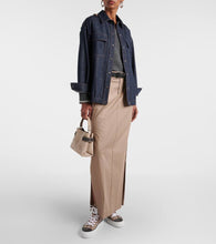 Brunello Cucinelli Monili-embellished high-top suede sneakers