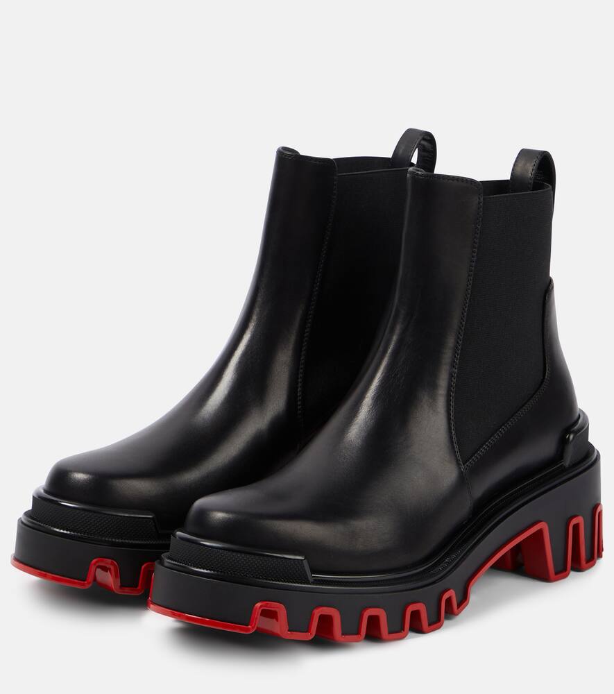 Christian Louboutin Marchacroche Dune leather ankle boots