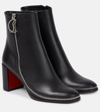 Christian Louboutin CL Zip leather ankle boots