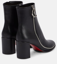 Christian Louboutin CL Zip leather ankle boots