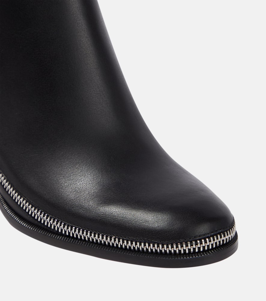 Christian Louboutin CL Zip leather ankle boots